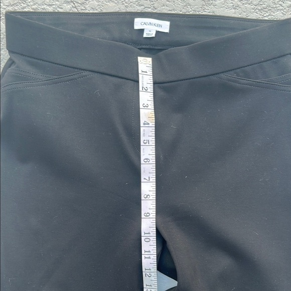 Women’s Calvin Klein Black Skinny Pants Modern Essential Size 12 - Picture 6 of 8
